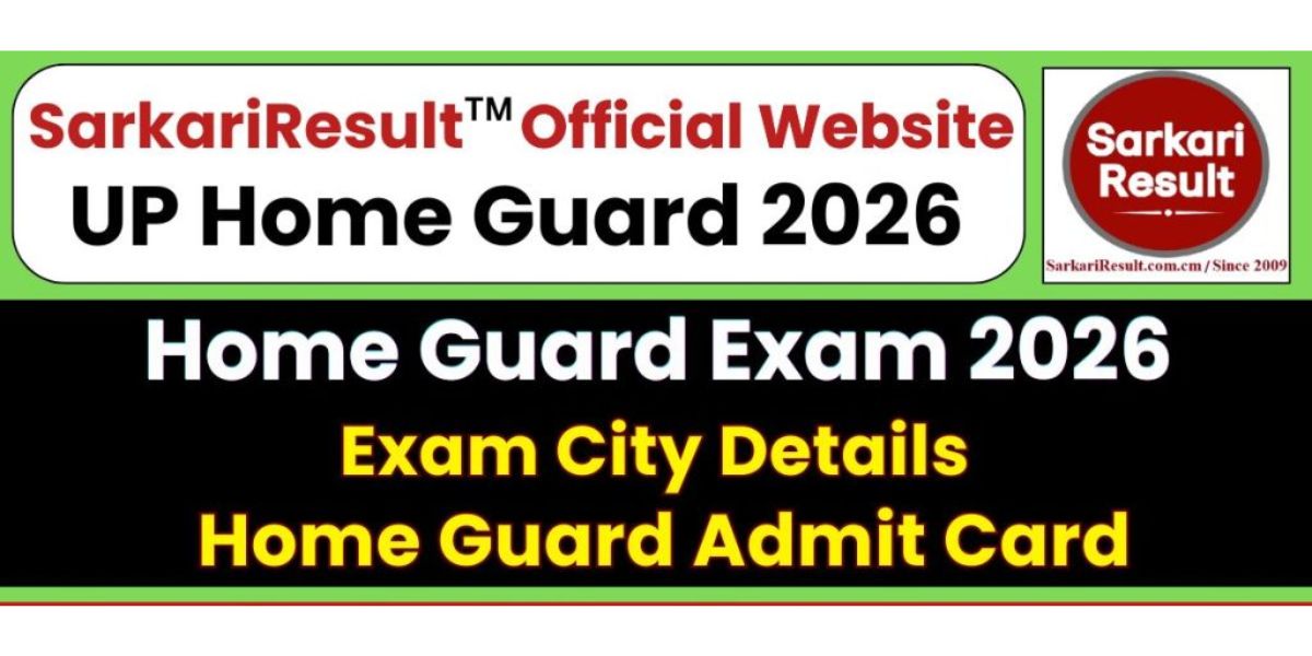UP Home Guard Exam City Details 2026