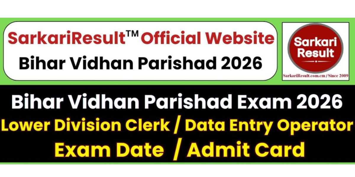 Bihar Vidhan Parishad LDC DEO Admit Card 2026